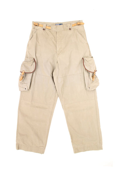 Ralph Lauren Polo Sport utility style cargo trousers with multiple pockets and straps 